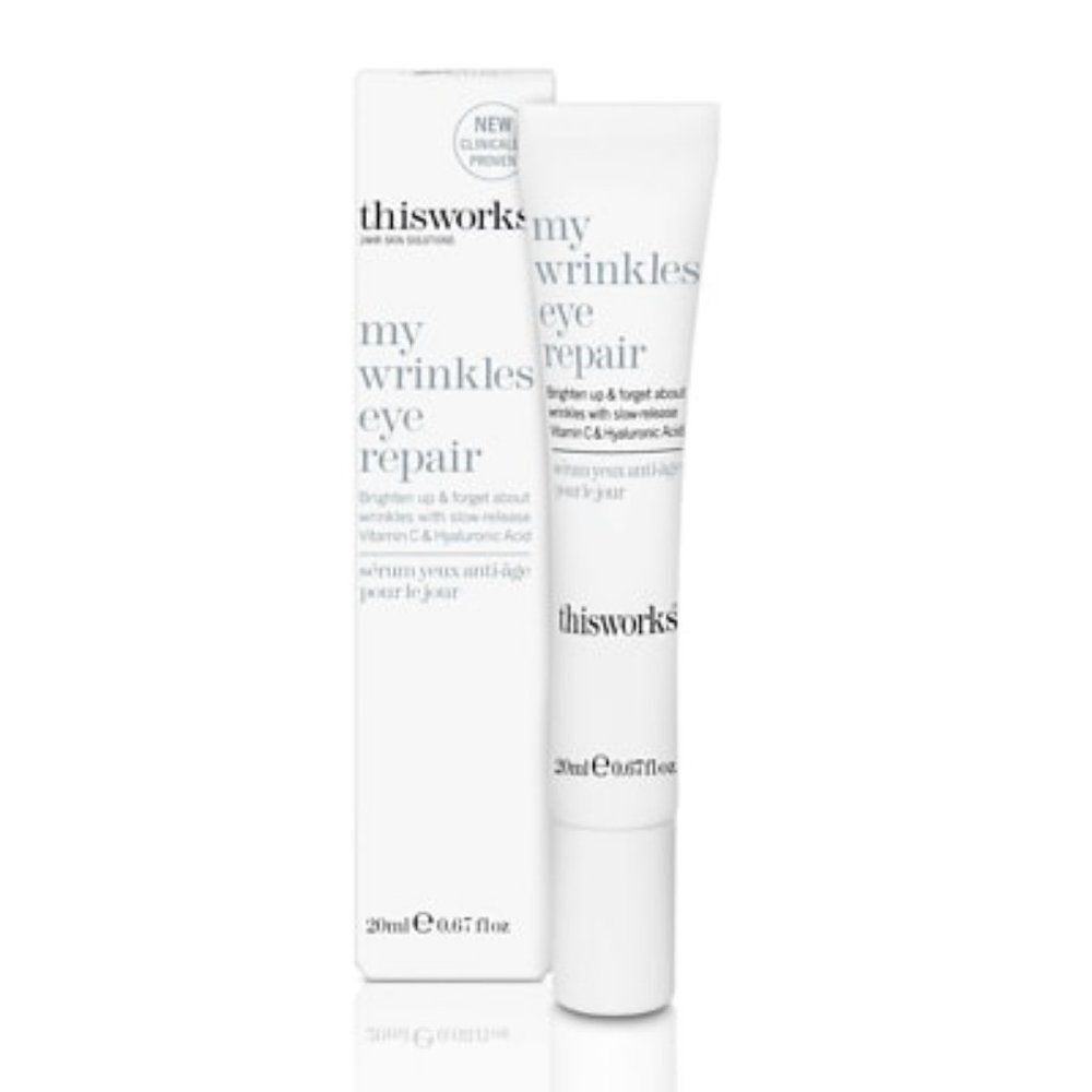 This Works My Wrinkles Eye Repair Serum Full Size New in Box
